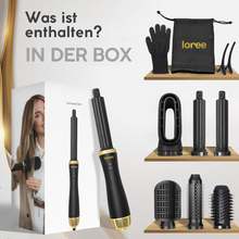 Lade das Bild in den Galerie-Viewer, 6 in 1 Airstyler Lockenstab Set
